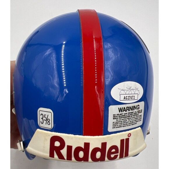 Archie Manning Signed Mini Helmet Ole Miss Rebels Riddell JSA Certified Football - Picture 8 of 11